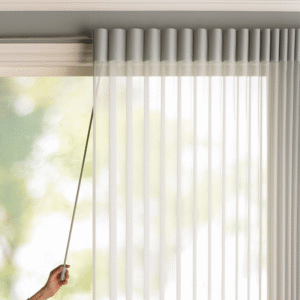 Store sheer vertical
