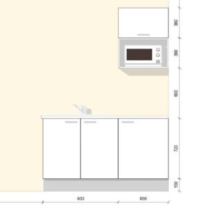 Kitchenette MAYA Elevation Kitchenette MAYA Elevation